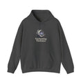 Enchanting Darkness Hoodie — Gothic Moon Graphic Pullover