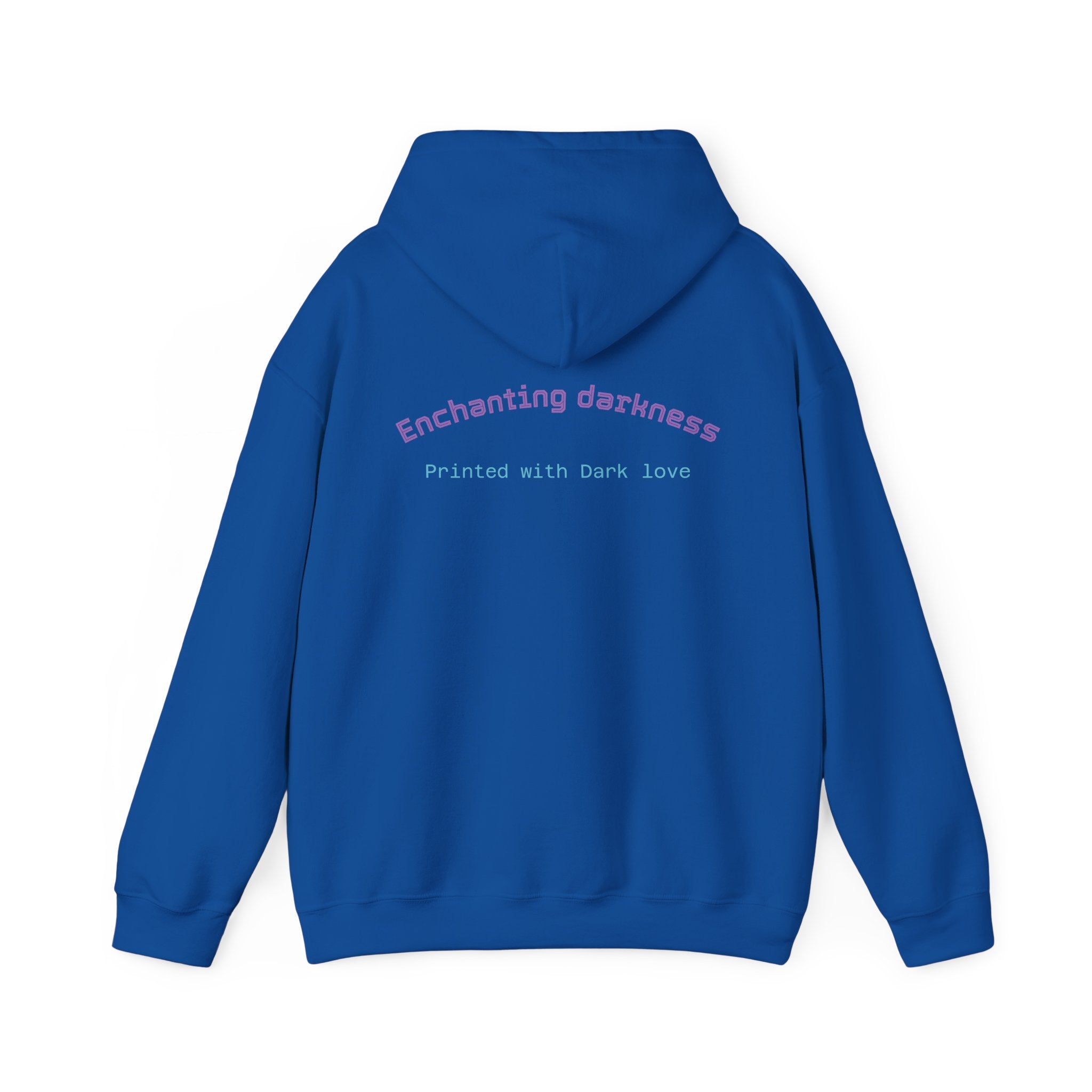 Enchanting Darkness Hoodie — Gothic Moon Graphic Pullover